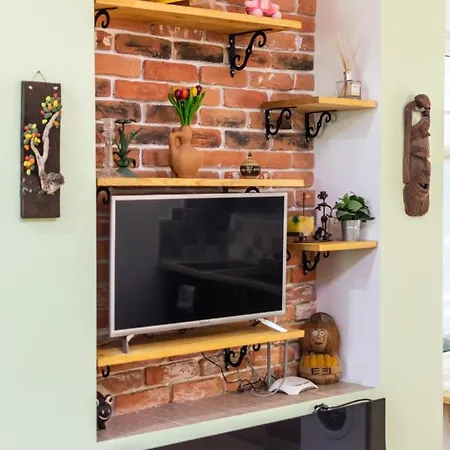 公寓 Barcelona Colorful W Backyard