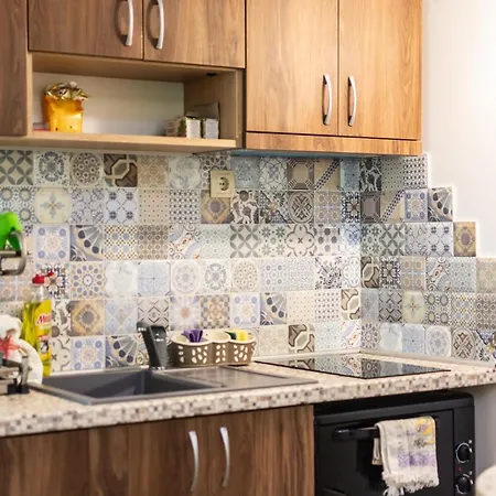 Appartamento Barcelona Colorful W Backyard